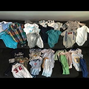 Boys 33 pc. LOT (3-6 Month)